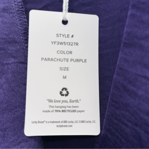 Parachute purple lucky brand dress - Picture 5 of 9